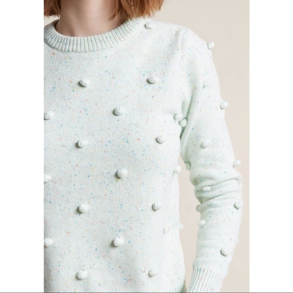 ModCloth Mint Confetti Sweater - Picture 2 of 7